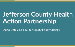 Jefferson County Health Action Partnership Profile Cover